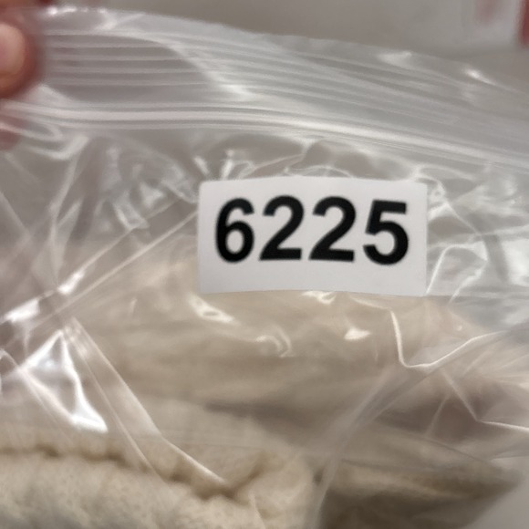 Vintage Panther Sweater Skirt Set L Cream Wool Cable Knit Tank Midi 90s Neutral - Picture 14 of 14